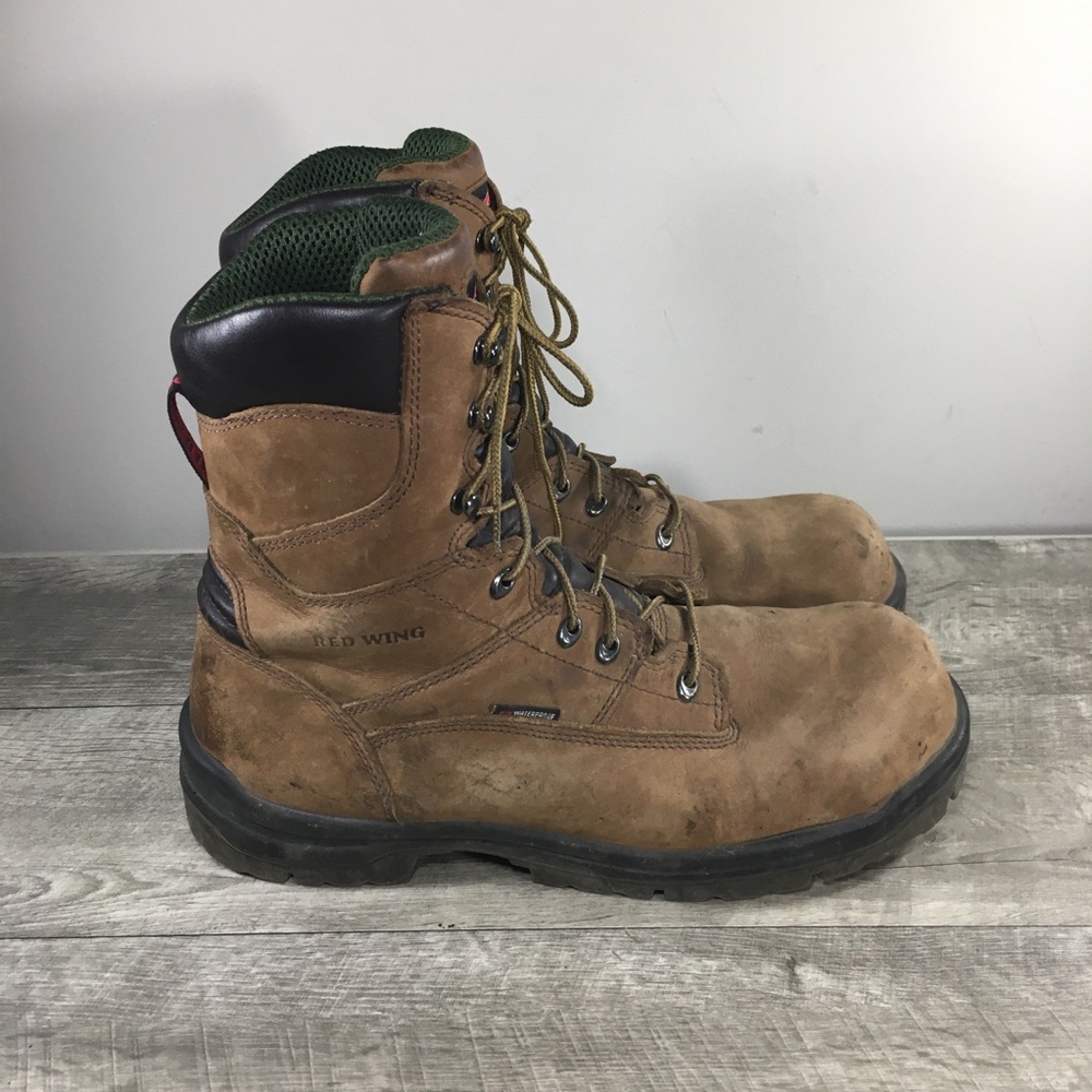 Red Wing Shoes 2280 King Safety Toe Nubuck Waterproof Work Mens Boots Size 13 EE